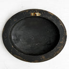 Against the Storm | Signed Vintage Maritime Oil Painting | Oval Frame | 11.0×13.0in - Vintage Oil Painting - Arden Gallery