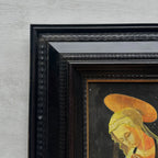 Antique Style Madonna Religious Painting, Framed Christian Sacred Art in Renaissance Style - Vintage Oil Painting - Arden Gallery