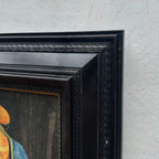 Antique Style Madonna Religious Painting, Framed Christian Sacred Art in Renaissance Style - Vintage Oil Painting - Arden Gallery