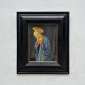 Antique Style Madonna Religious Painting, Framed Christian Sacred Art in Renaissance Style - Vintage Oil Painting - Arden Gallery