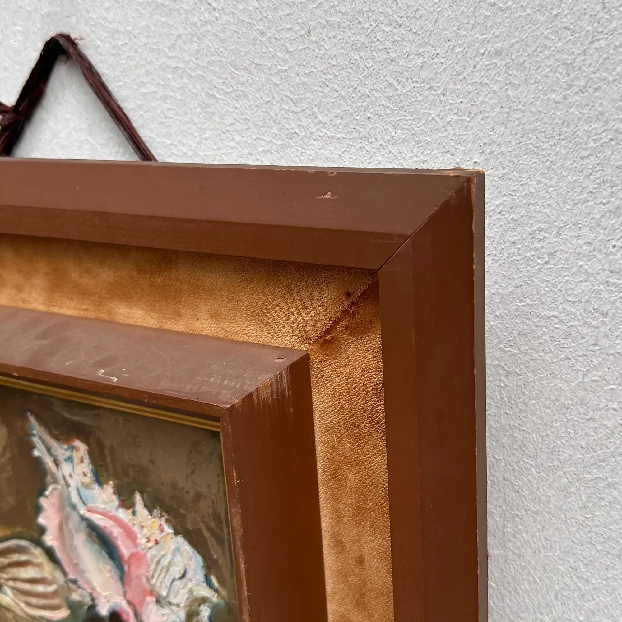 Hand-Painted Oil Painting – Original Artwork by Katsuyama, Period Original Frame Included - Vintage Oil Painting - Arden Gallery