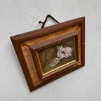 Hand-Painted Oil Painting – Original Artwork by Katsuyama, Period Original Frame Included - Vintage Oil Painting - Arden Gallery