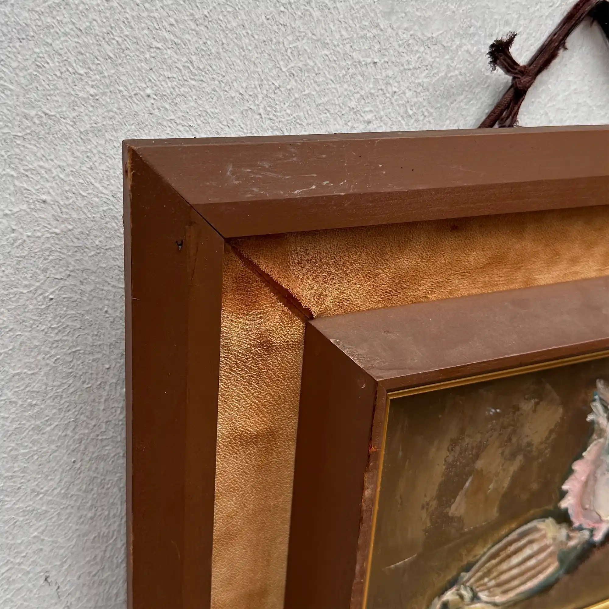 Hand-Painted Oil Painting – Original Artwork by Katsuyama, Period Original Frame Included - Vintage Oil Painting - Arden Gallery