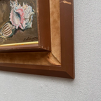 Hand-Painted Oil Painting – Original Artwork by Katsuyama, Period Original Frame Included - Vintage Oil Painting - Arden Gallery