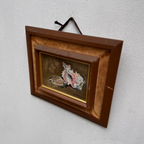 Hand-Painted Oil Painting – Original Artwork by Katsuyama, Period Original Frame Included - Vintage Oil Painting - Arden Gallery