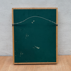 Classic British Golf Gentleman Oil Painting, Vintage Sports Wall Decor (with Frame 31 × 38 cm ):