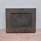 Vintage Horse Oil Painting | Baroque Carved Gold Frame | Mid-20th Century Artwork 26x21cm
