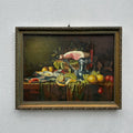 Vintage Still Life Hand-Painted Oil Painting | Mid-20th Century Artwork |  45x35cm - Vintage Oil Painting - Arden Gallery