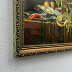 Vintage Still Life Hand-Painted Oil Painting | Mid-20th Century Artwork |  45x35cm - Vintage Oil Painting - Arden Gallery