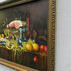Vintage Still Life Hand-Painted Oil Painting | Mid-20th Century Artwork |  45x35cm - Vintage Oil Painting - Arden Gallery