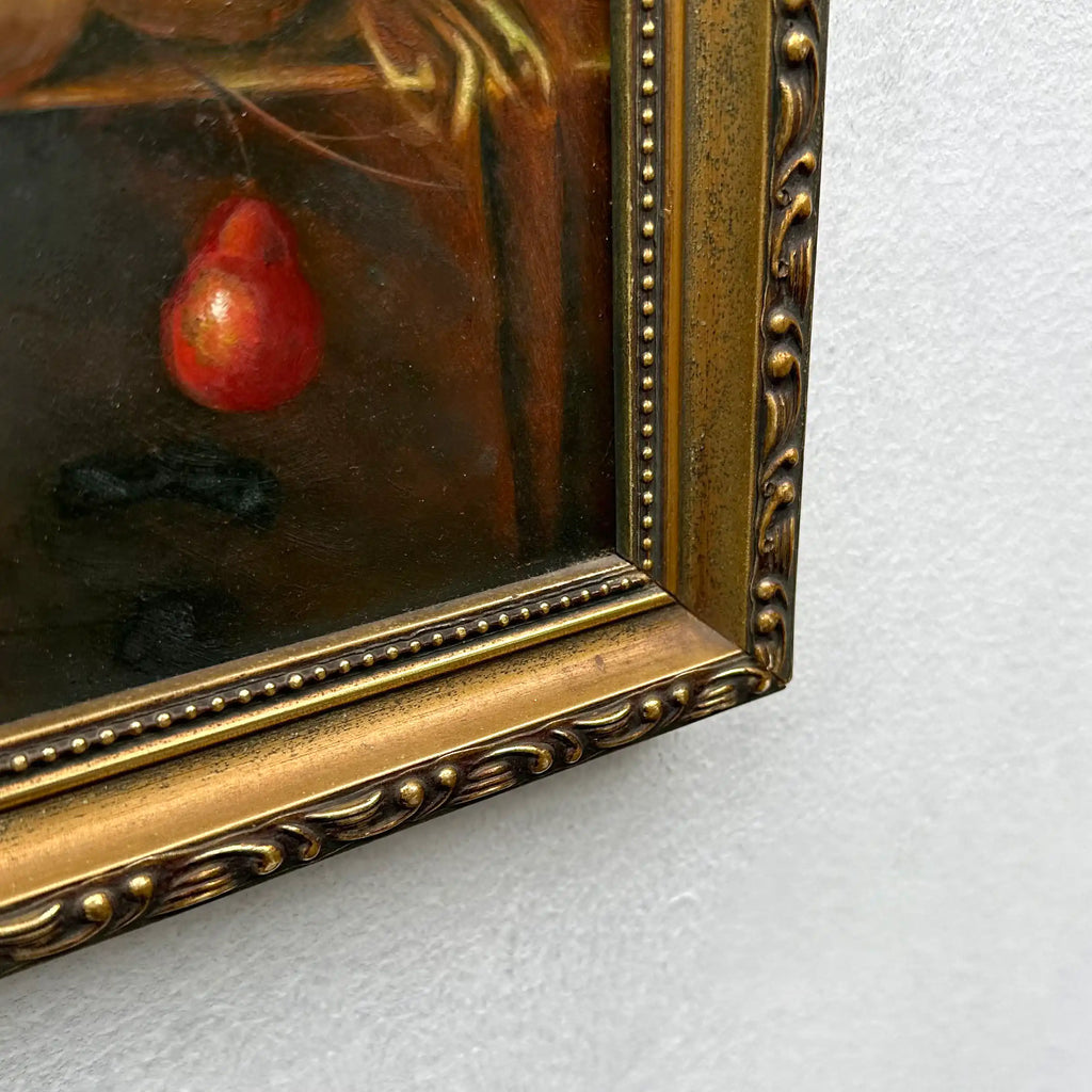 Vintage Still Life Hand-Painted Oil Painting | Mid-20th Century Artwork |  45x35cm - Vintage Oil Painting - Arden Gallery